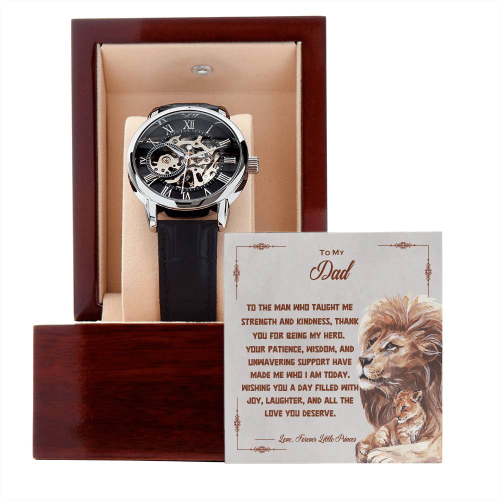 To Dad - Thank You For Being My Hero| Father's Day Gift From Daughter