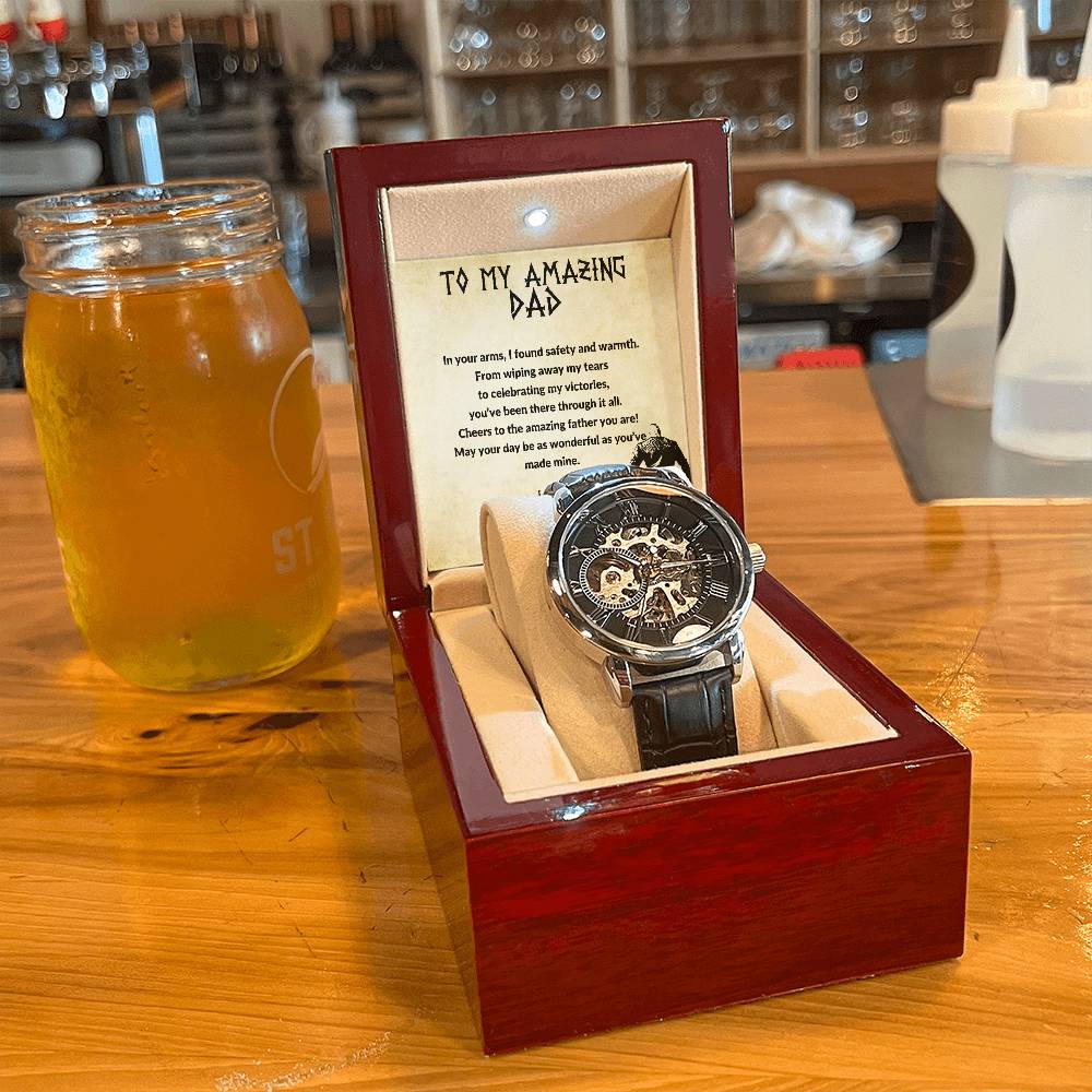 To Dad - Safe In Your Arms| Father's Day Gift From Daughter