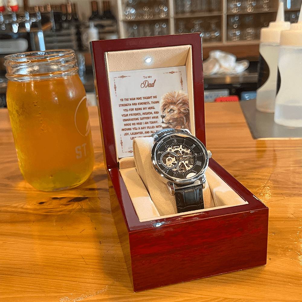 To Dad - Thank You For Being My Hero| Father's Day Gift From Daughter