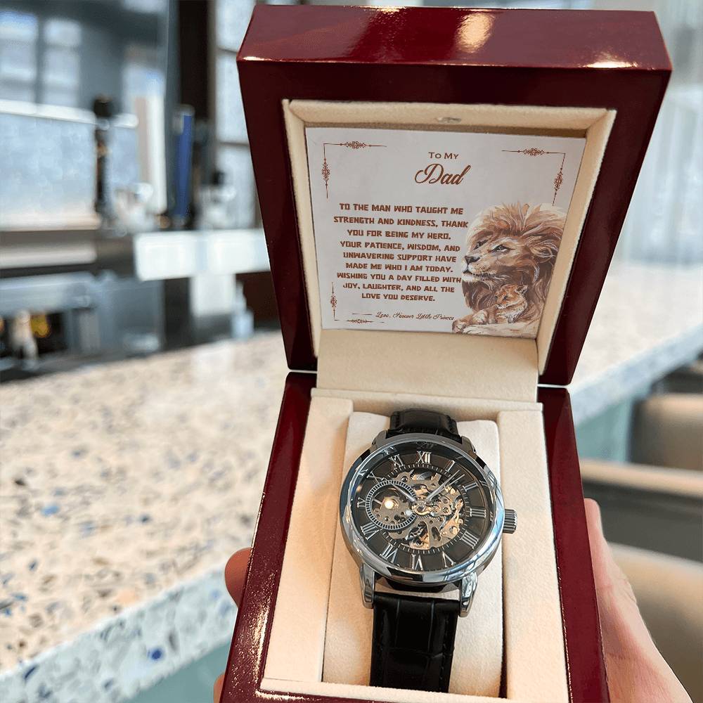To Dad - Thank You For Being My Hero| Father's Day Gift From Daughter
