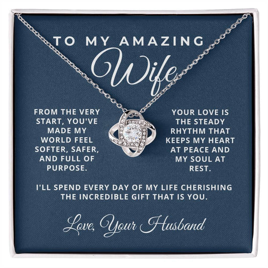 To Wife, Your Love Keeps My Heart At Peace, From Husband