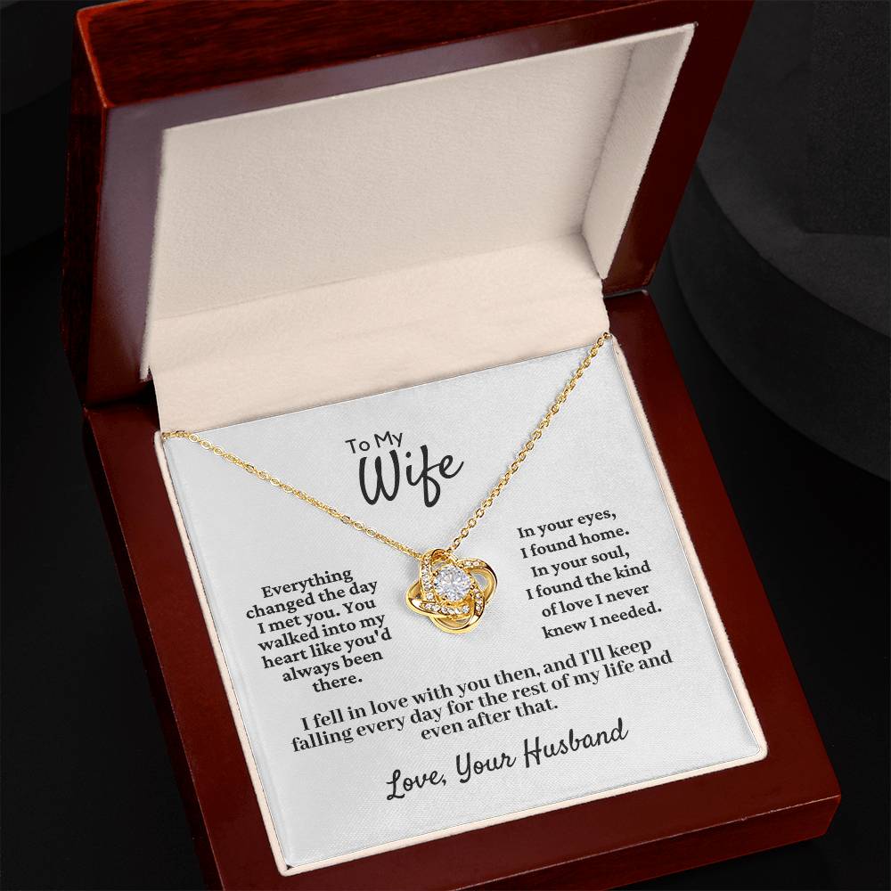 To Wife, Everything Changed The Day I Met You - From Husband
