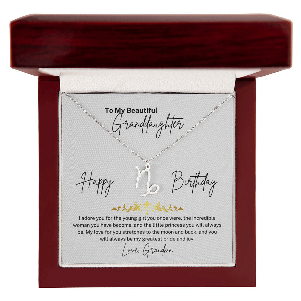 Granddaughter Birthday Gifts| I Love You My Forever Granddaughter