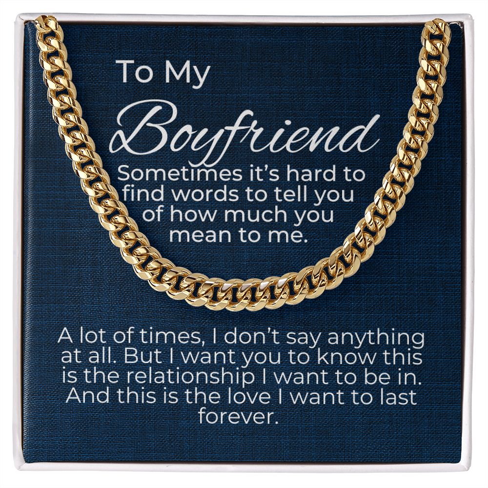 To Boyfriend - This is The Relationship I Want