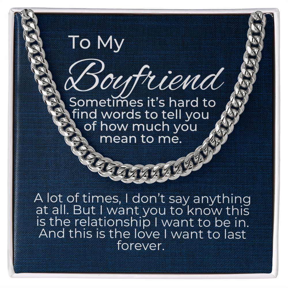 To Boyfriend - This is The Relationship I Want