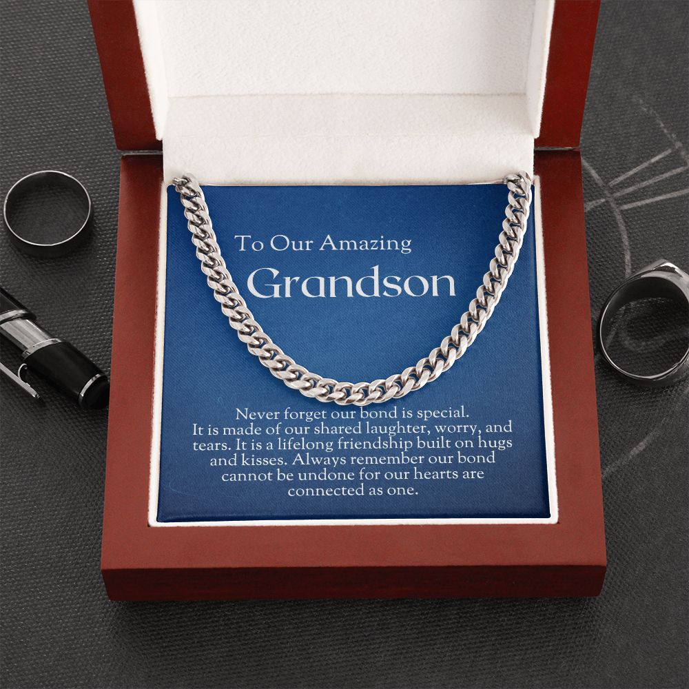 To Our Grandson - Never Forget Our Bond