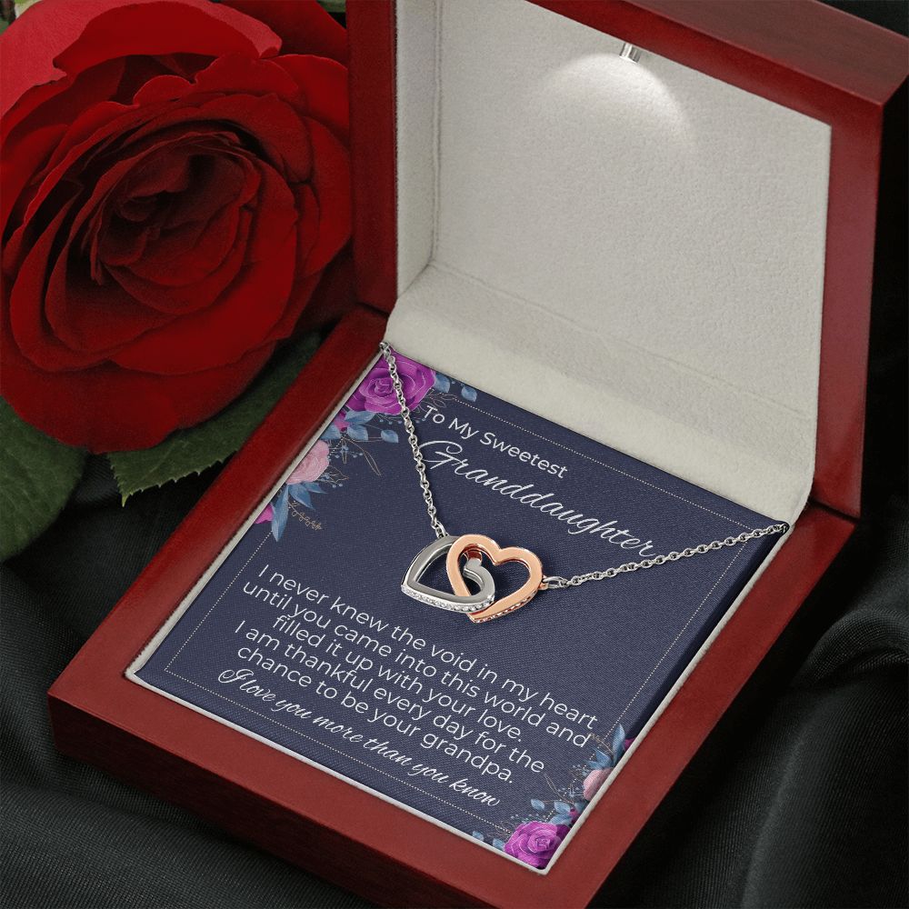 To Granddaughter - You Filled The Void In My Heart - From Grandpa