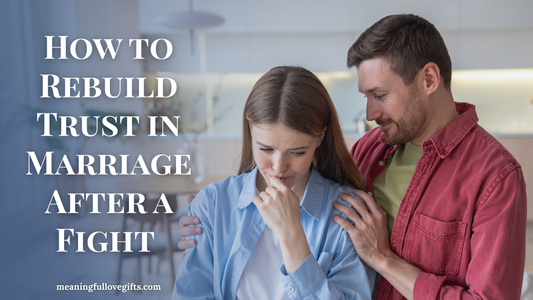 how to rebuild trust in a marriage