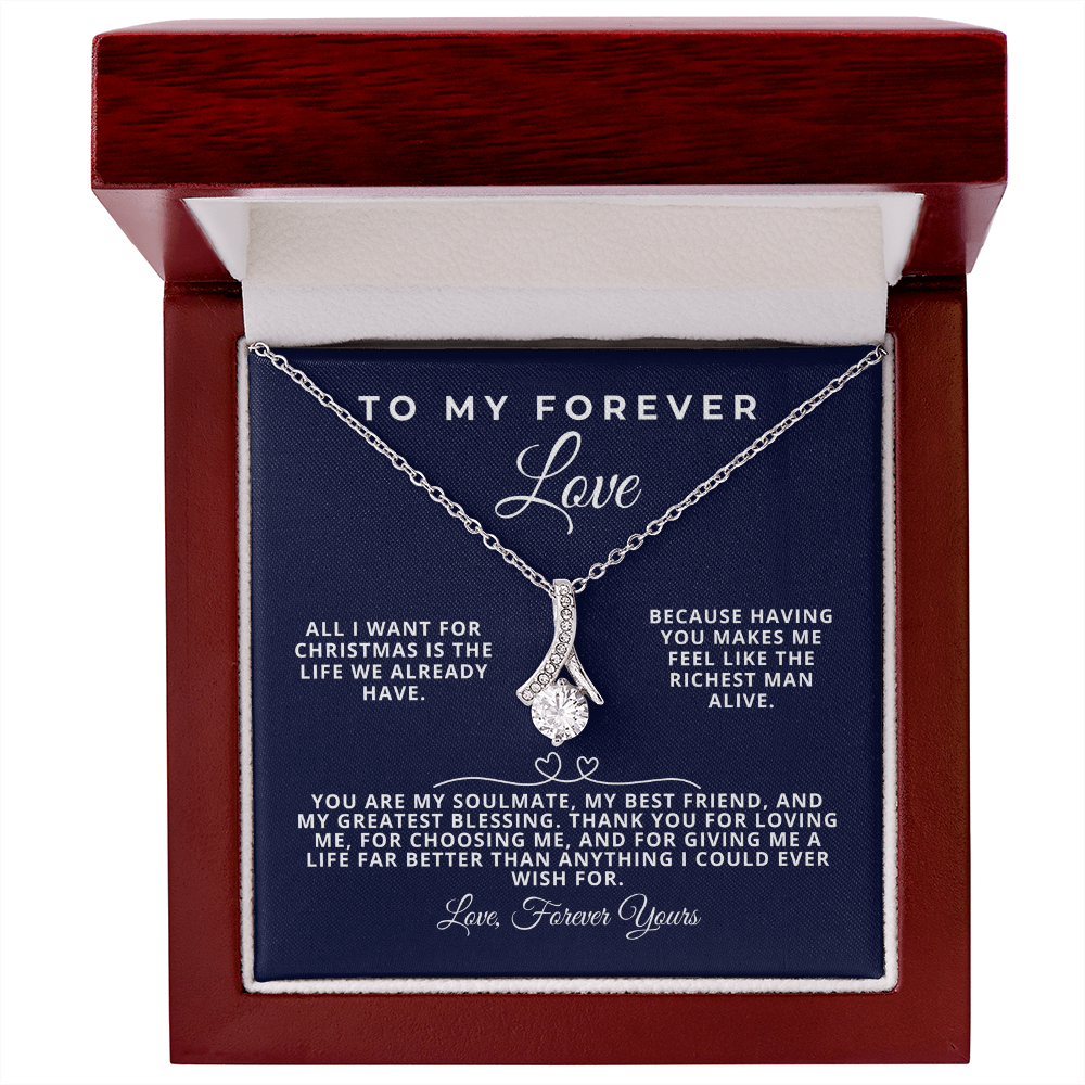 To Wife Romantic Christmas Gift - All I Want for Christmas Is Us