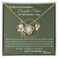 To Daughter - You'll Always Be My Little Princes| Love Knot Necklace