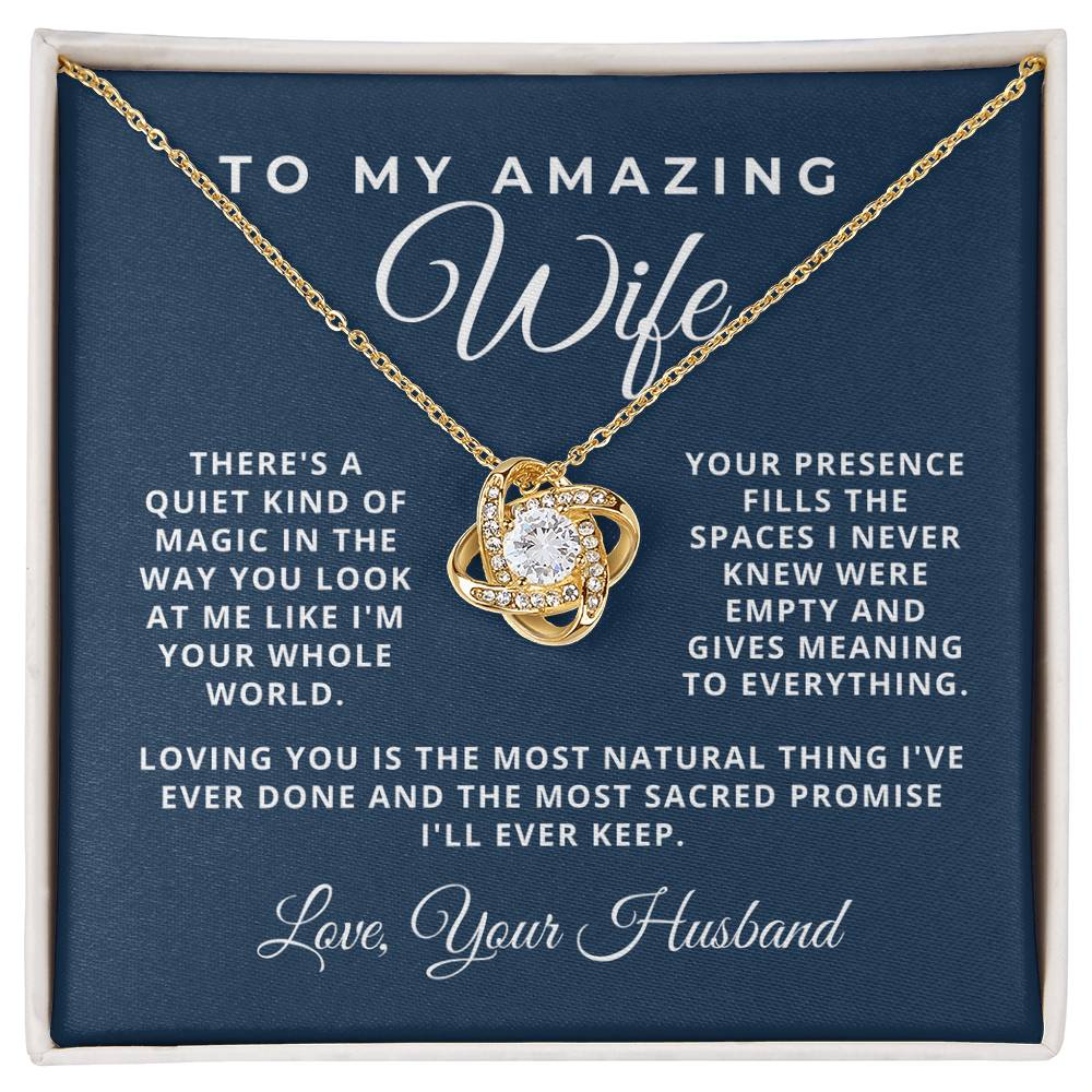 To Wife, You Fill The Empty Spaces In My Life, From Husband
