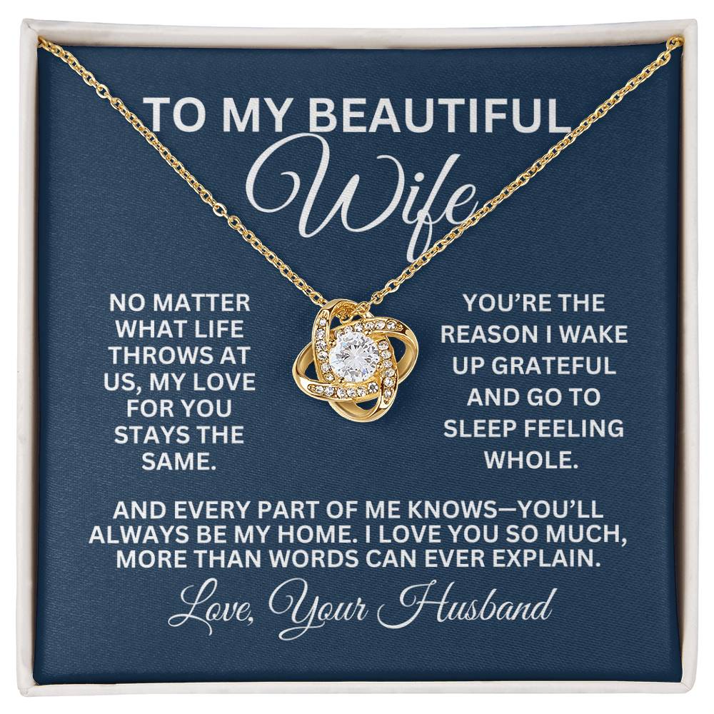 To Wife, My Love For You Stays The Same, From Husband