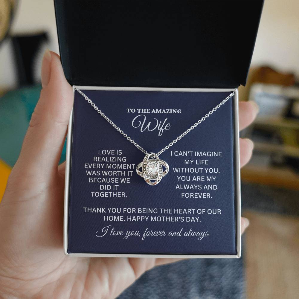 To Wife - Everything Is Worth It Because We Did It Together  - From Husband