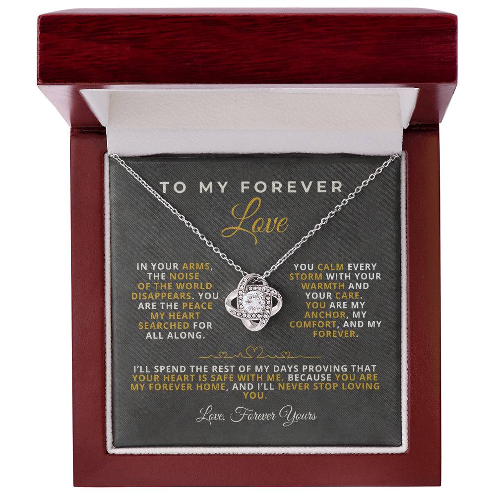 To the One Who Quieted My World| To My Wife Gift From Husband