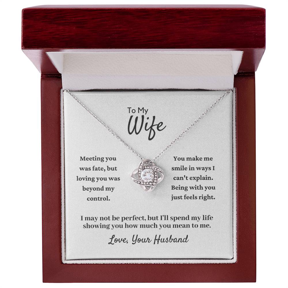 To Wife, I'll Spend my Life Showing You How Much You Mean To Me, From Husband