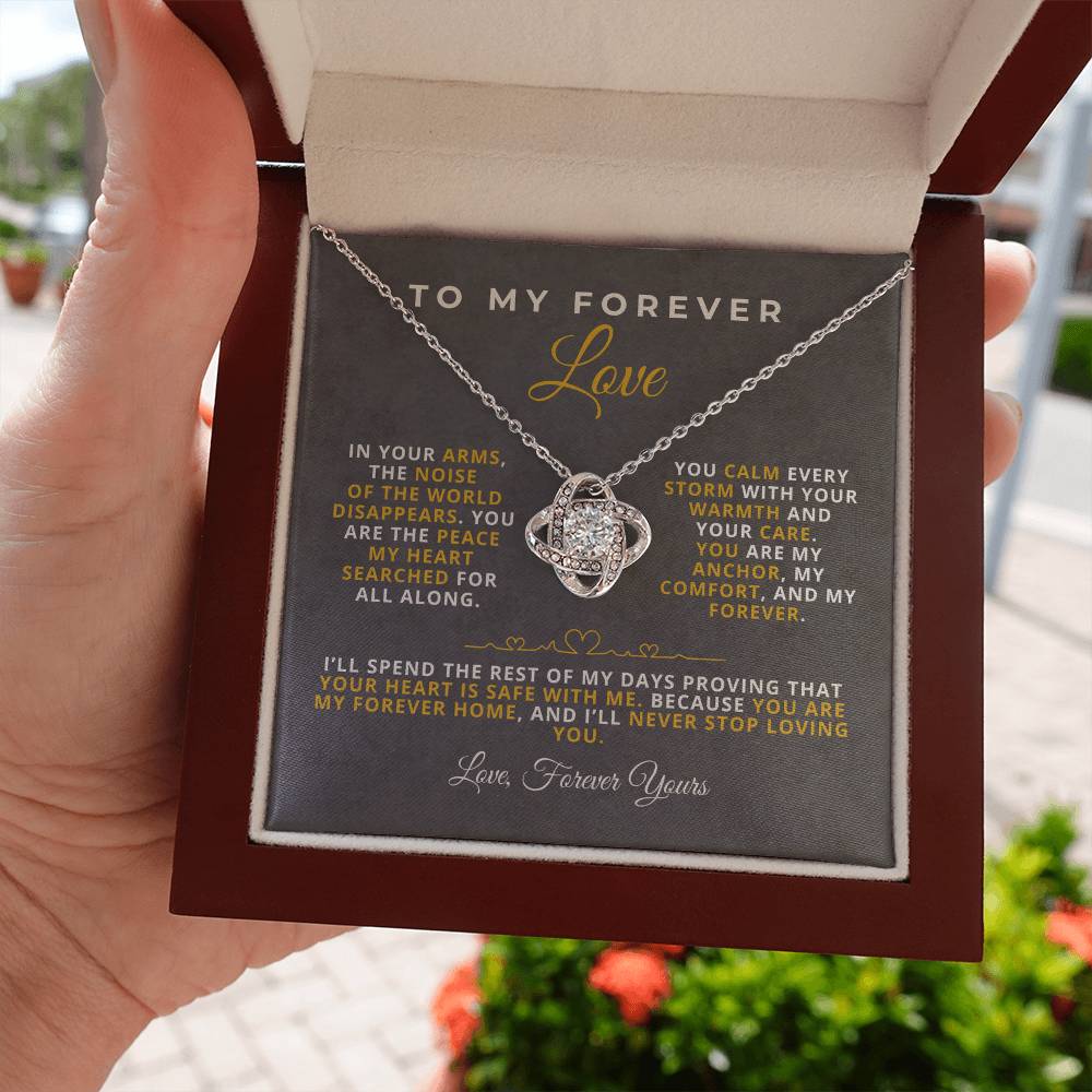 To the One Who Quieted My World| To My Wife Gift From Husband