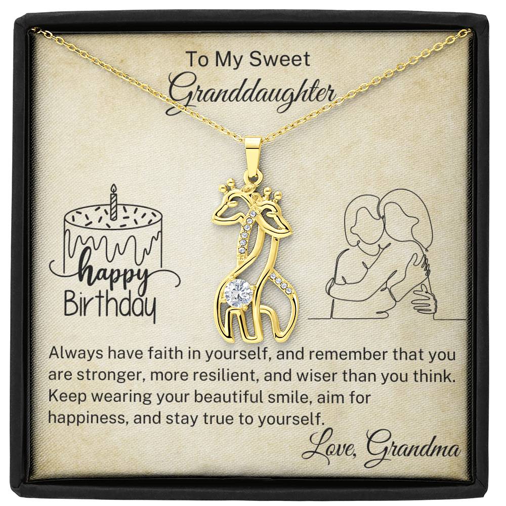 Granddaughter Birthday Gifts| Always Have Faith In Yourself