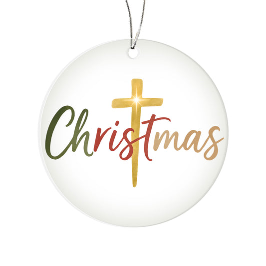 Christmas - Christian Christmas Ornament