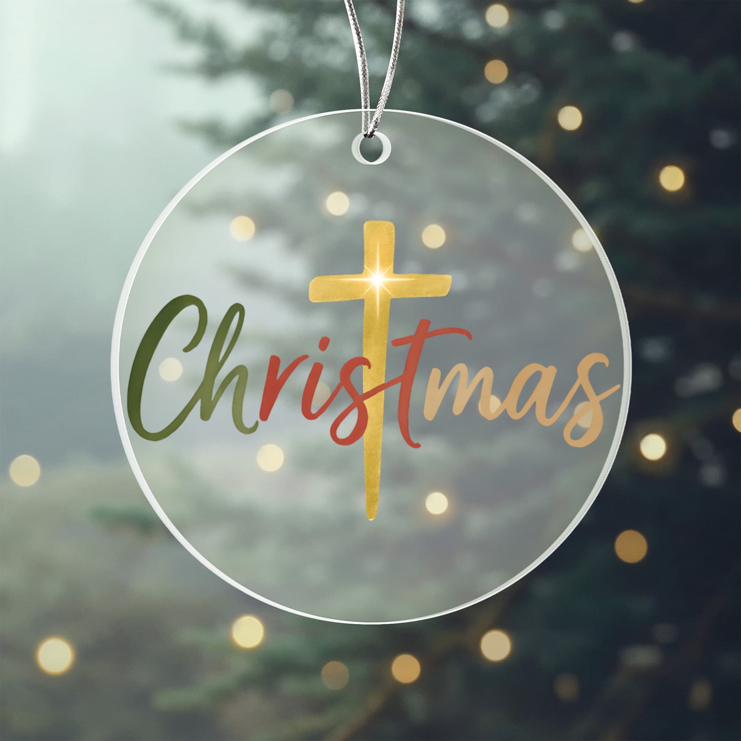 Christmas - Christian Christmas Ornament