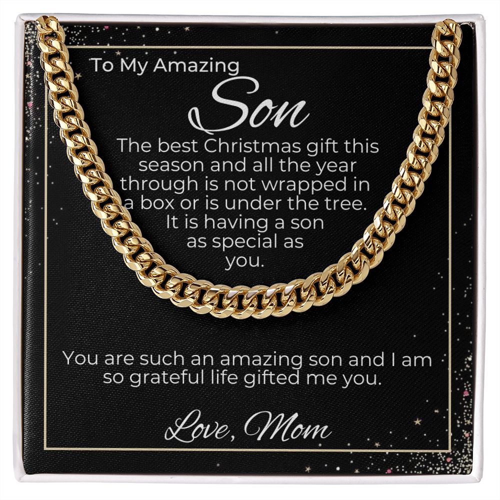 To Son - You Are The Best Christmas Gift
