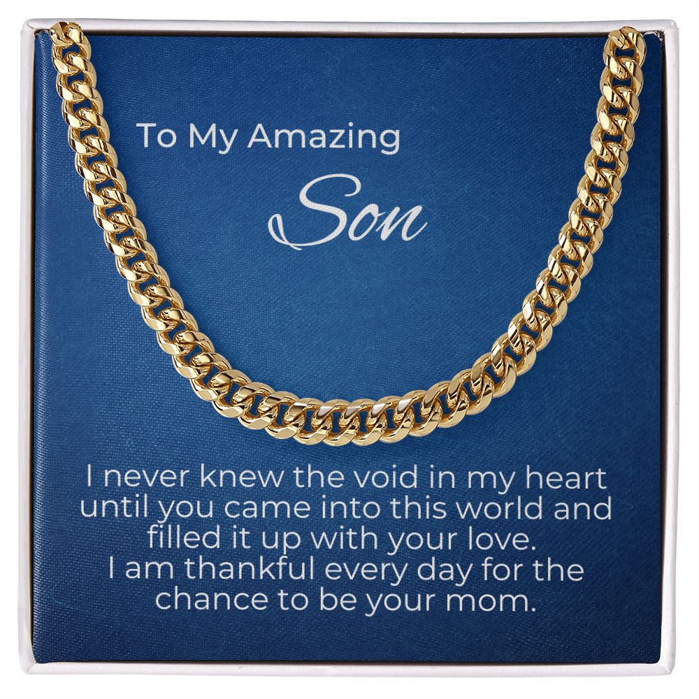 To Son - You Filled The Void In My Heart - From your Mom