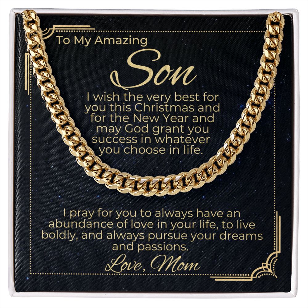 To Son - May God Grant You The Desires of Your Heart