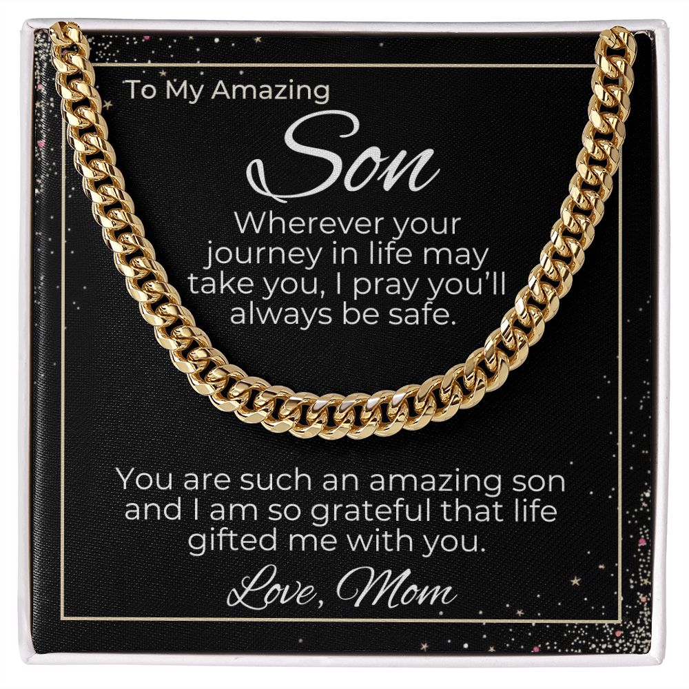 To Son - I Pray You'll Always Be Safe