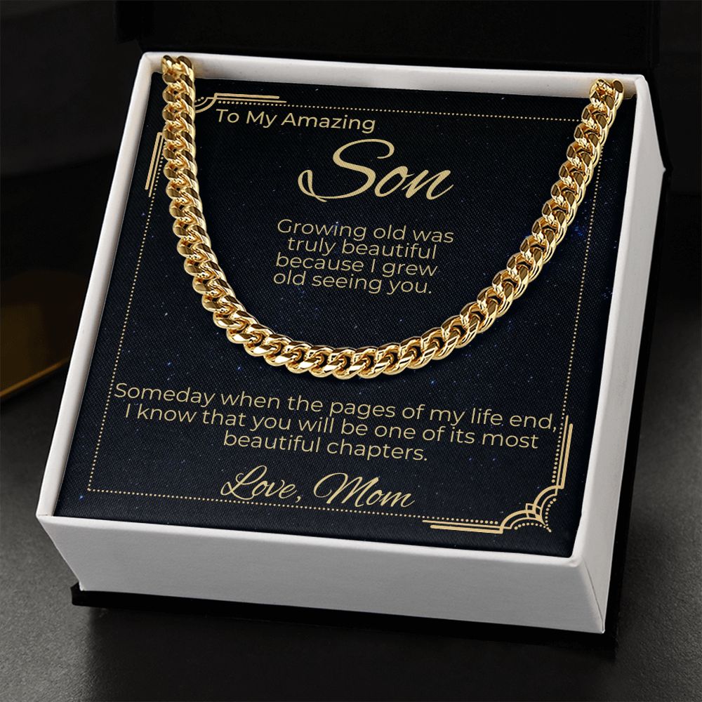 To Son - You Will Be One of The Most Beautiful Chapters of My Life