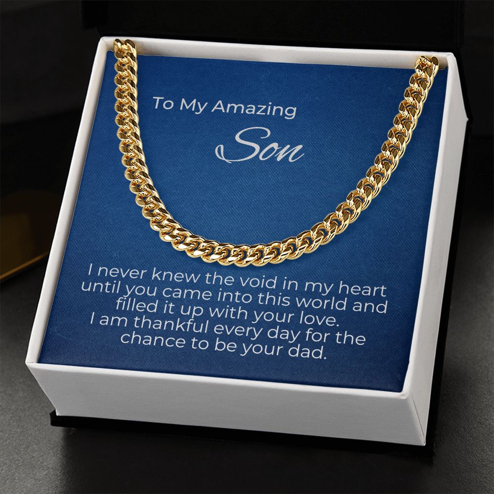 To Son - You Filled The Void In My Heart- From Your Dad