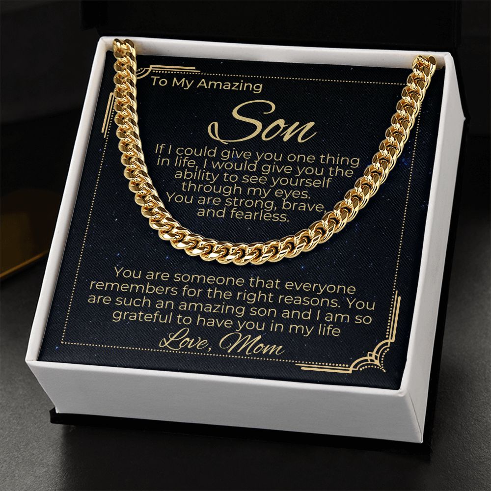 To Son - You Are Strong, Brave, and Fearless