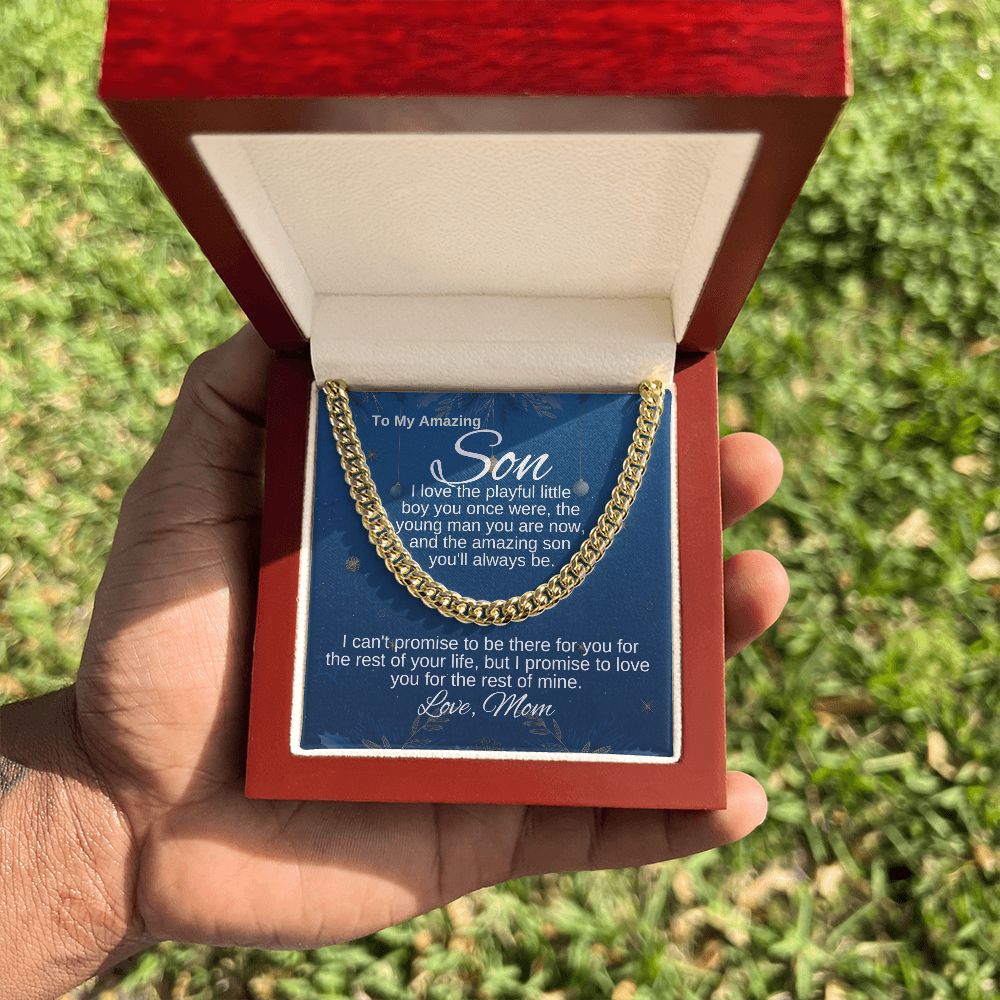To Son - I Promise to Love You For The Rest Of Your Life