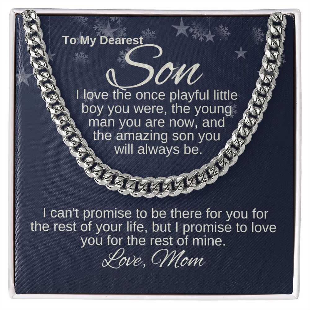 To Son - I Promise To Love You For the Rest Of My Life