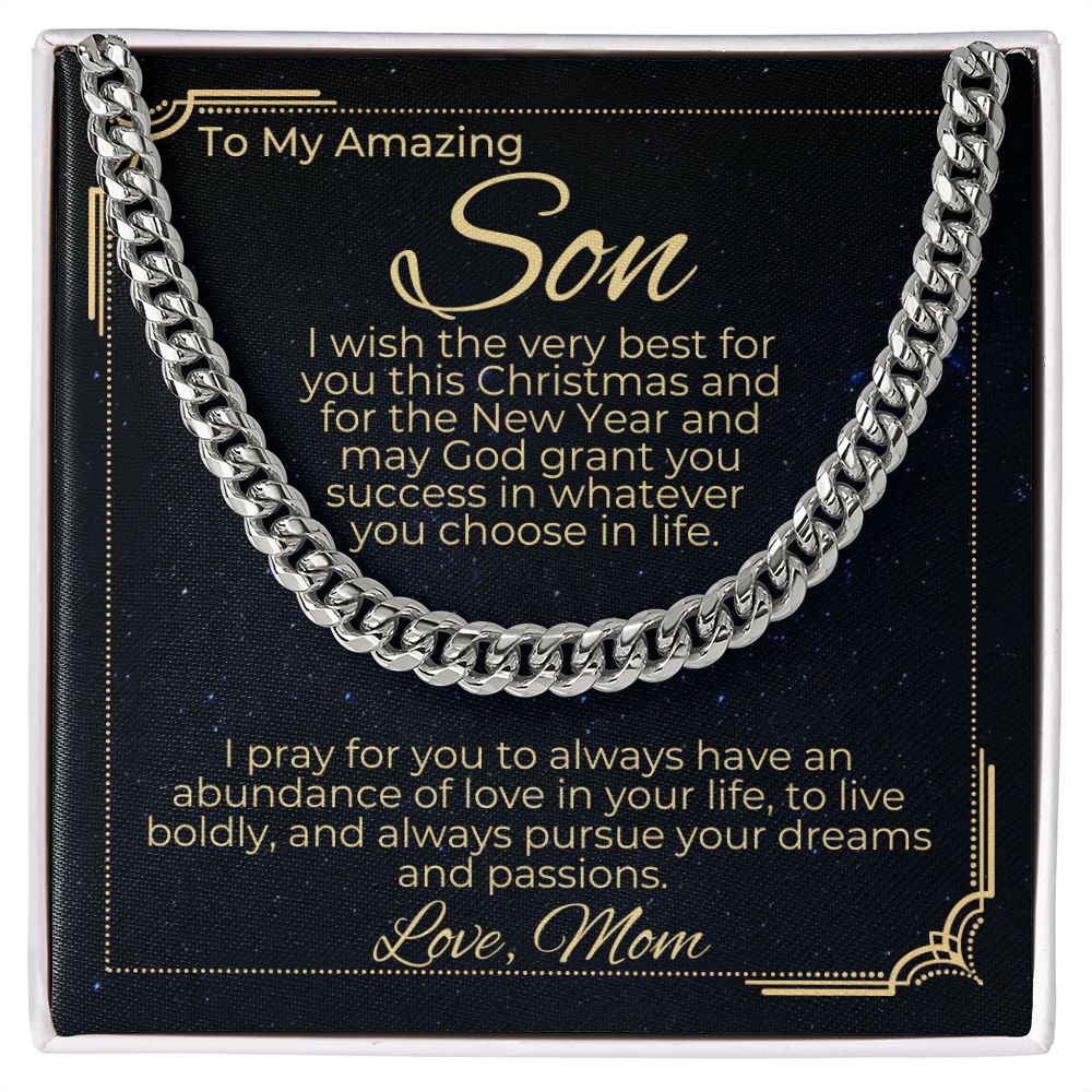To Son - May God Grant You The Desires of Your Heart
