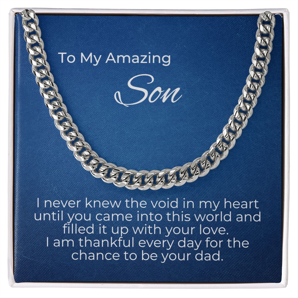 To Son - You Filled The Void In My Heart- From Your Dad