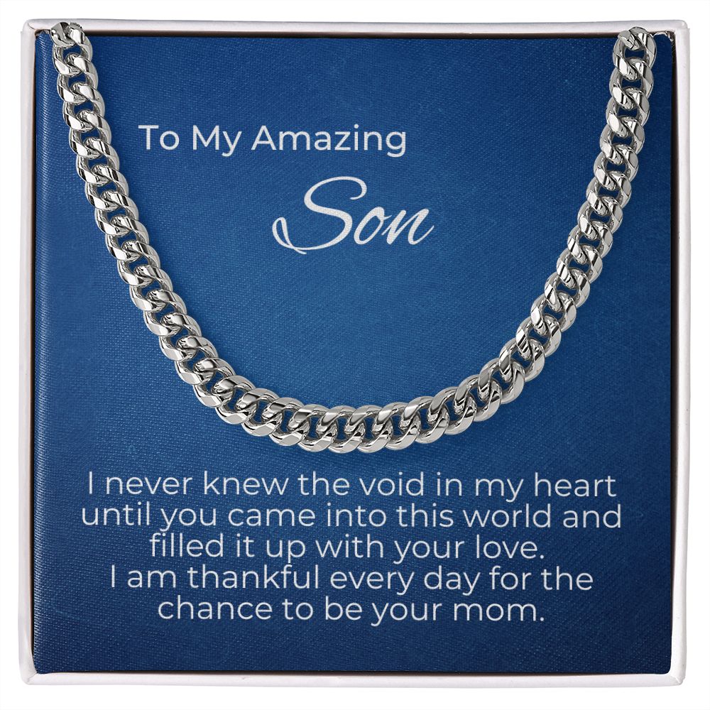 To Son - You Filled The Void In My Heart - From your Mom