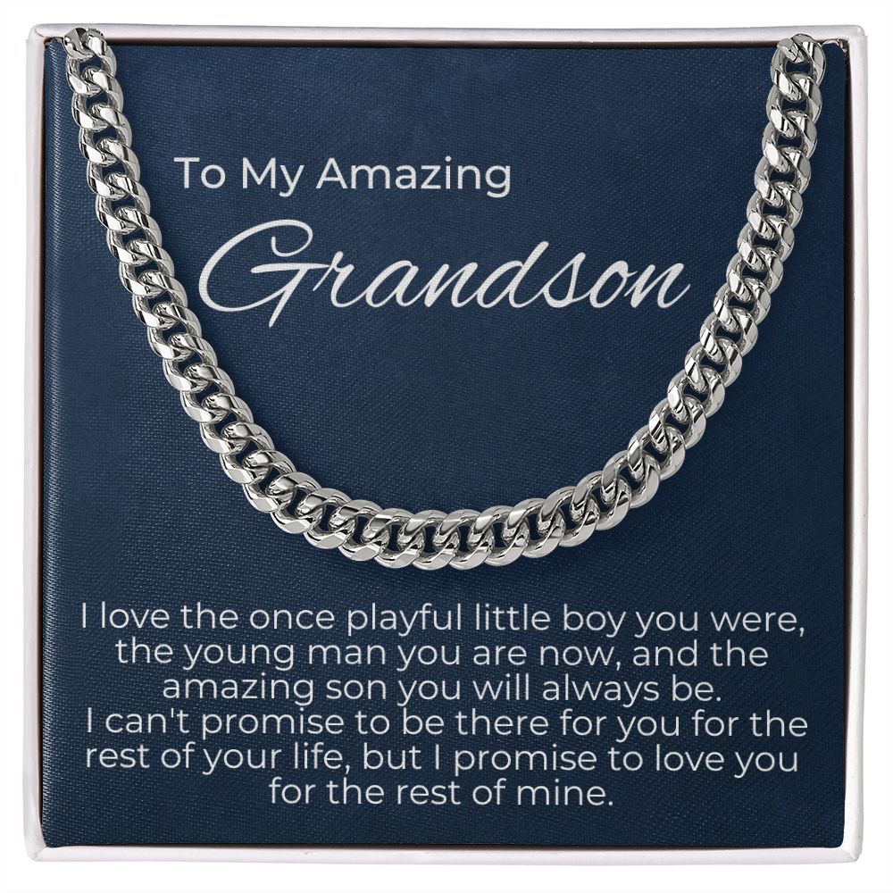 To Grandson - Promise To Love You For the Rest Of My Life