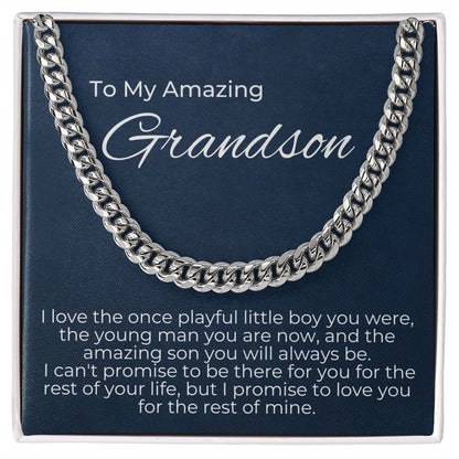 To Grandson - Promise To Love You For the Rest Of My Life