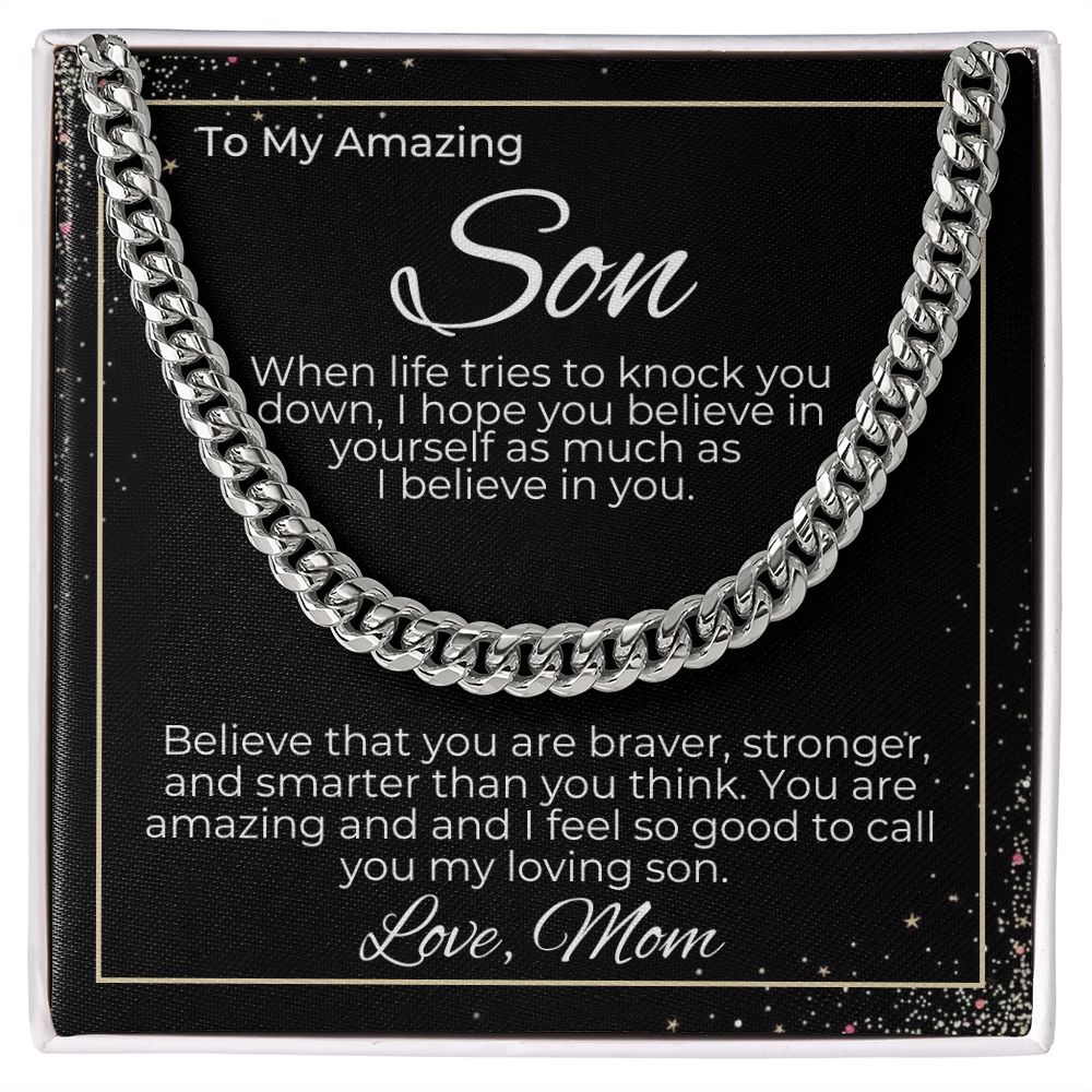 To Son - Believe In Yourself As Much As I Do