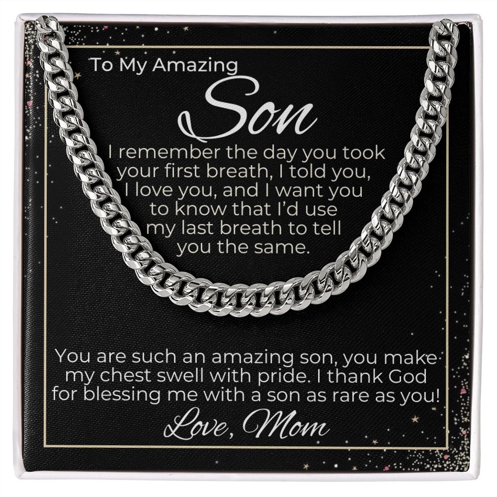 To Son - I Love You