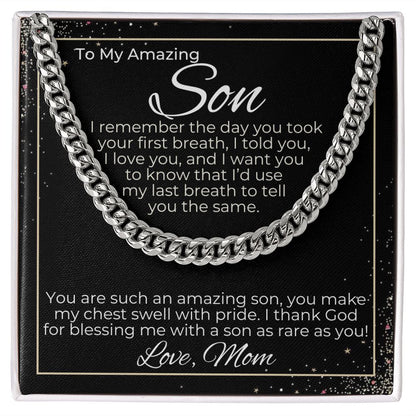 To Son - I Love You