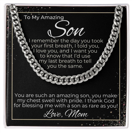 To Son - I Love You