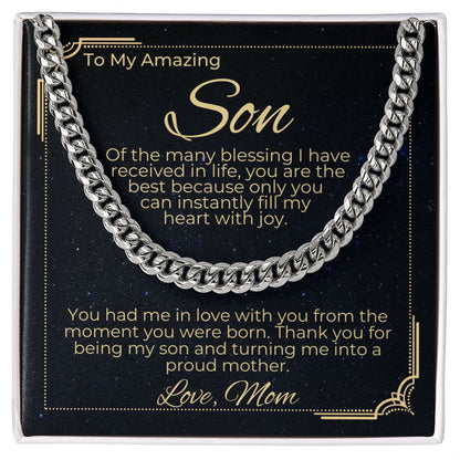 To Son - You Instantly Fill My Heart With Joy