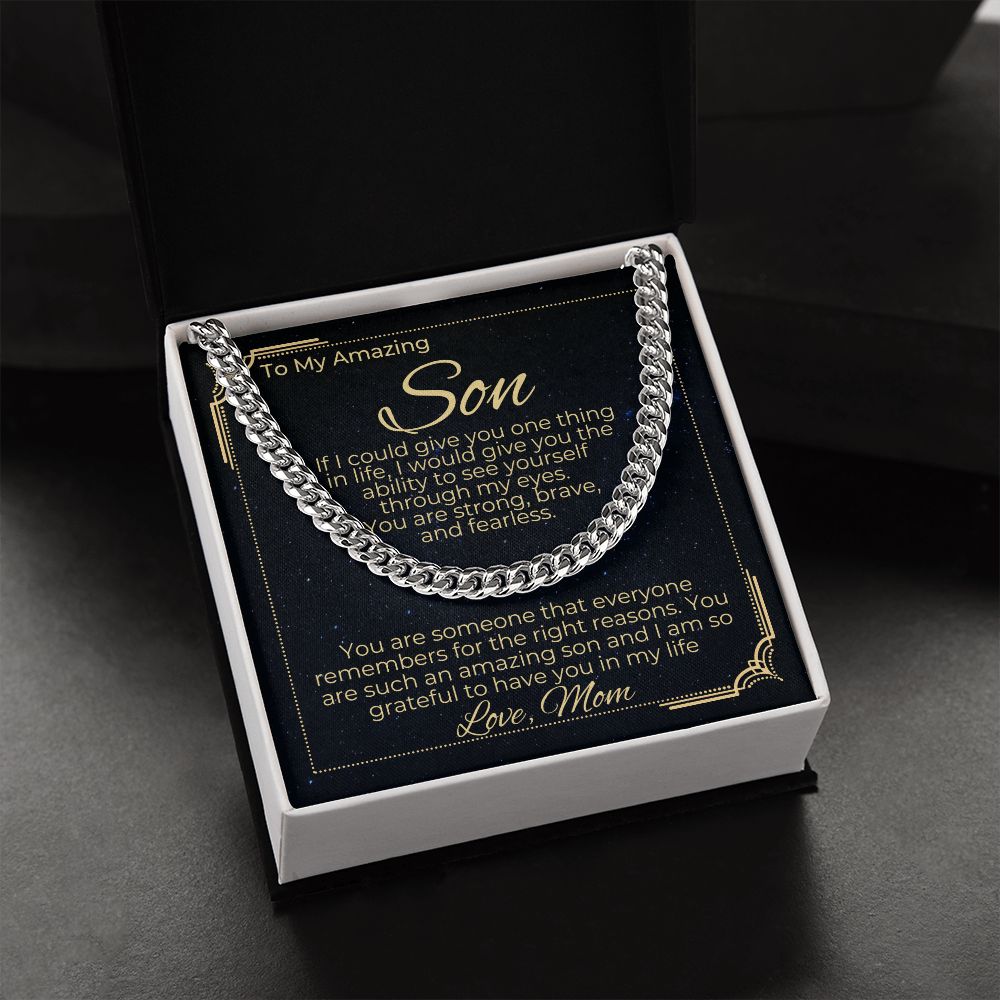 To Son - You Are Strong, Brave, and Fearless