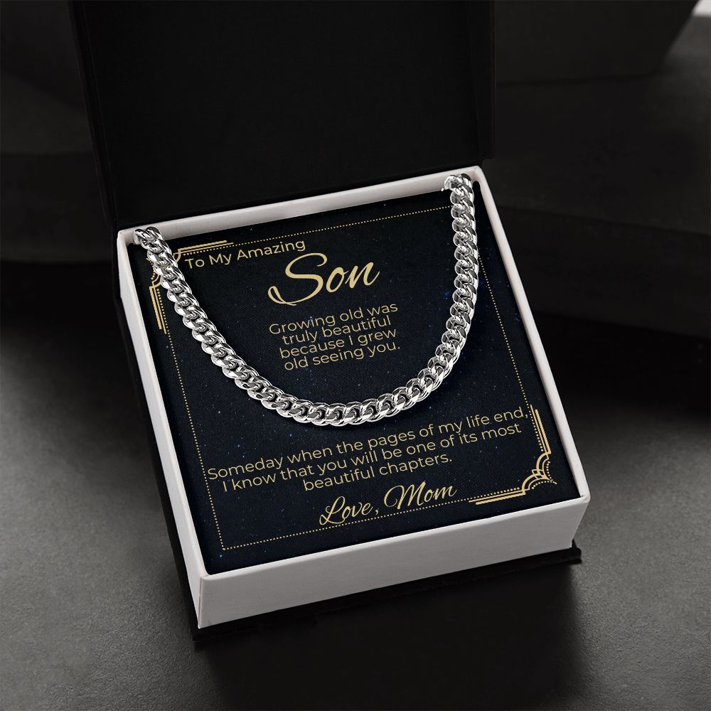 To Son - You Will Be One of The Most Beautiful Chapters of My Life
