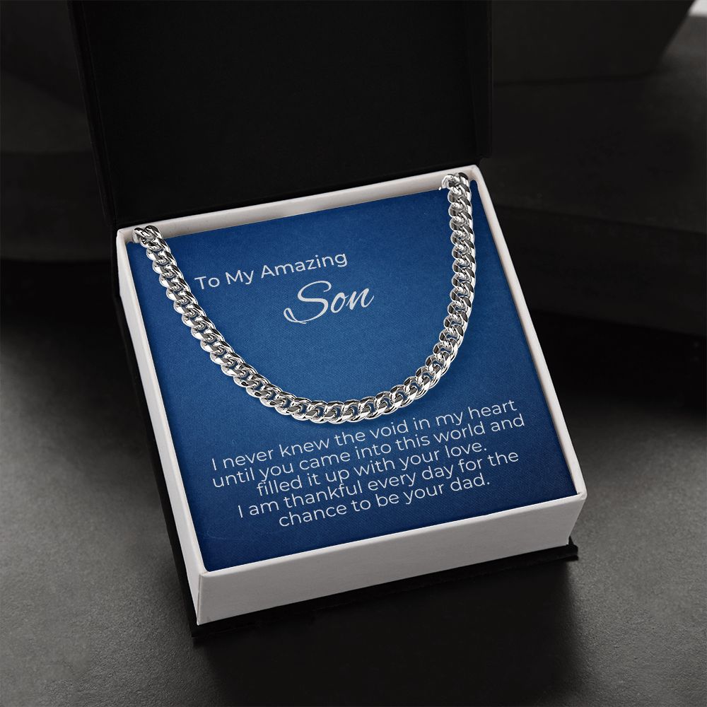 To Son - You Filled The Void In My Heart- From Your Dad