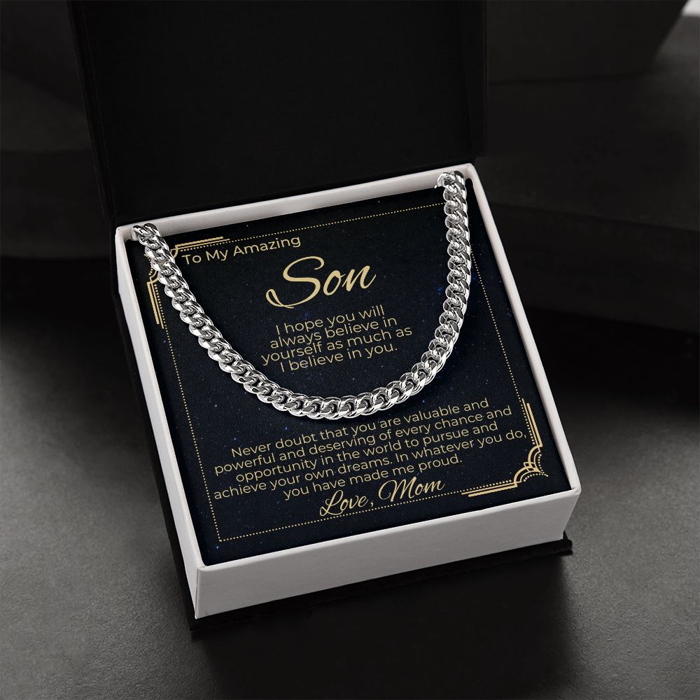 To Son - Don't Doubt Yourself