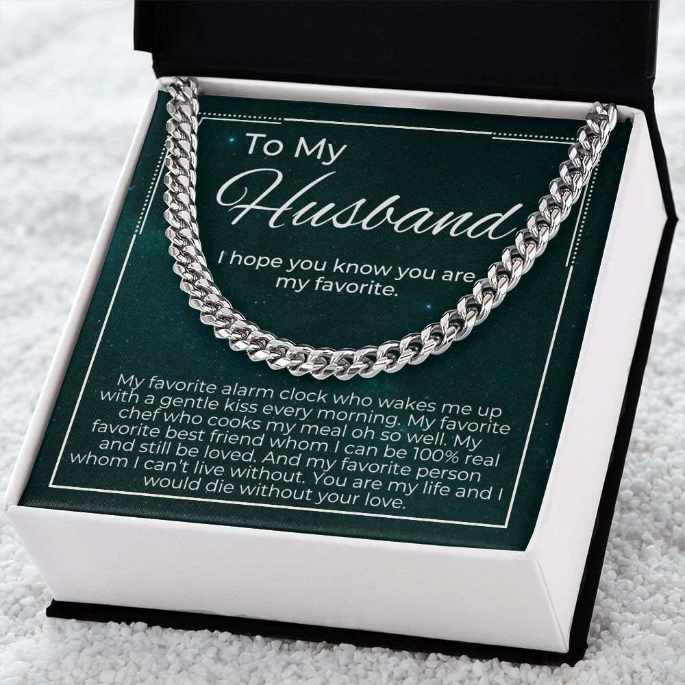 valentine's gifts for him, valentine's day gift for husband, message card jewelry, cuban link chain, gift for a husband on valentine's day, personalized valentine gifts for husband, fun valentine gifts for husband