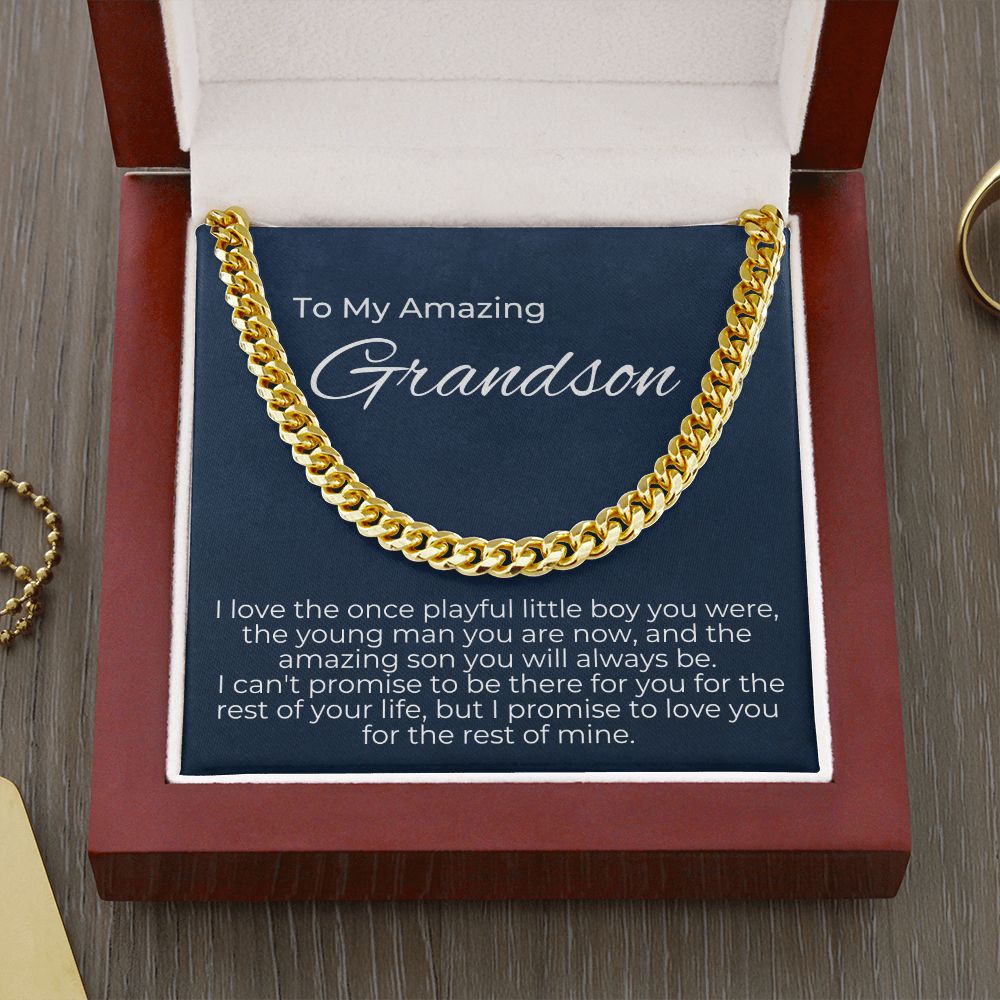To Grandson - Promise To Love You For the Rest Of My Life