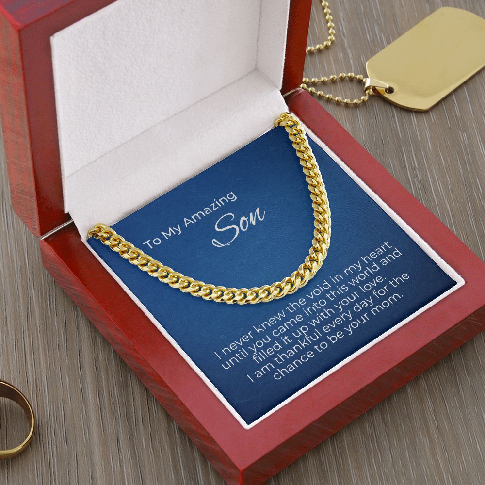 To Son - You Filled The Void In My Heart - From your Mom