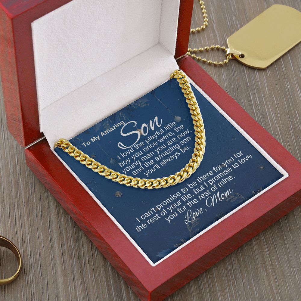 To Son - I Promise to Love You For The Rest Of Your Life